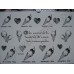 Временные татуировки в ассортименте Waterproof body tattoo stickers